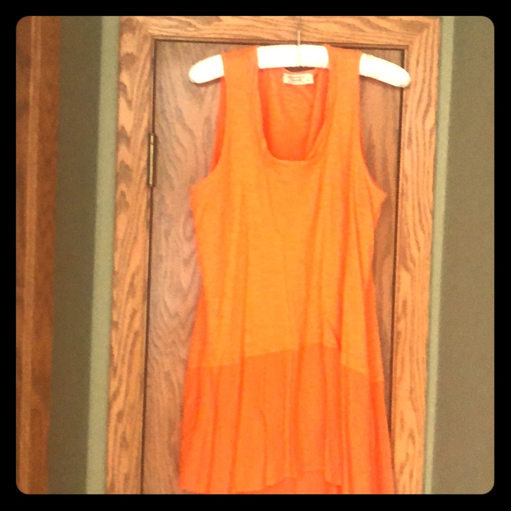Orange summer top